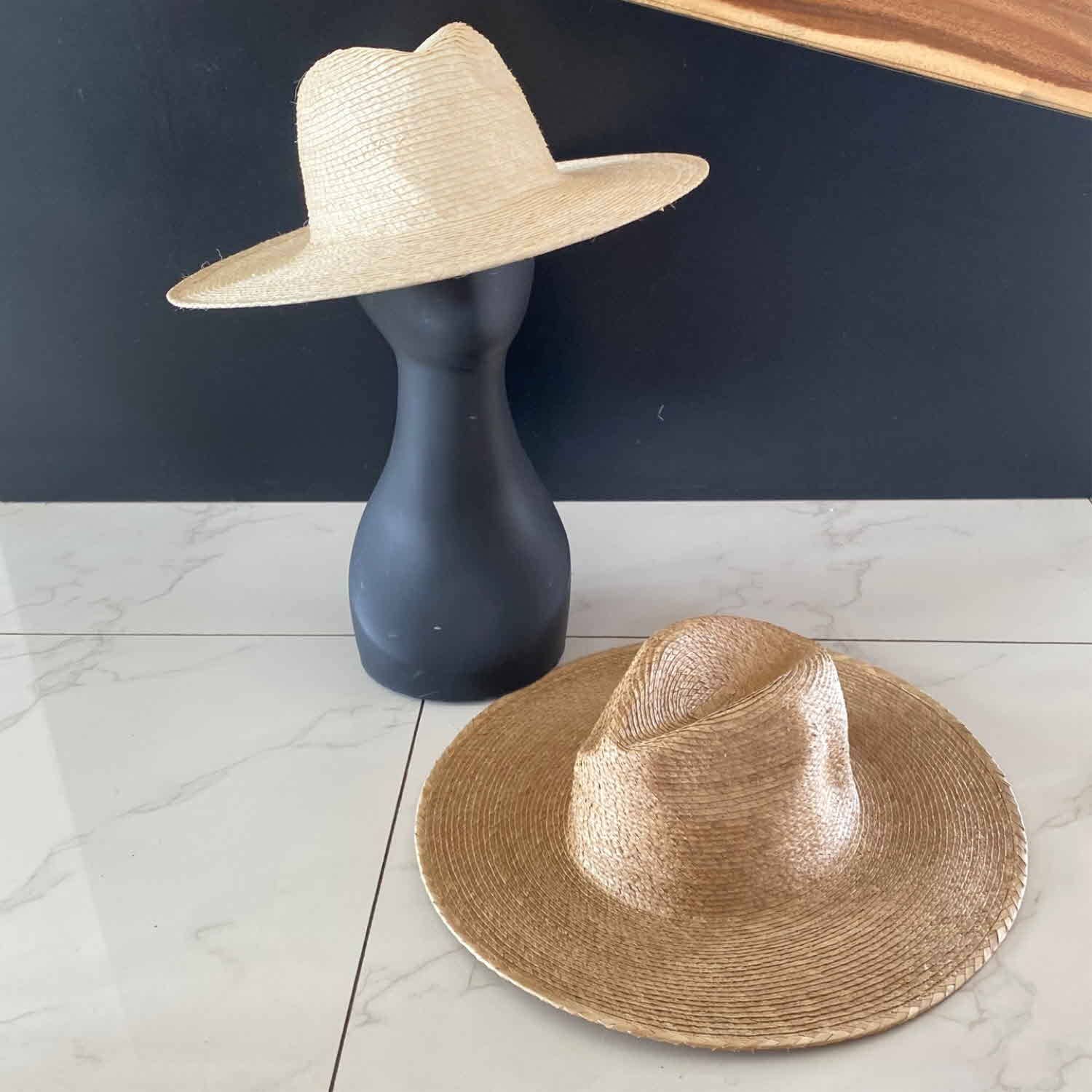 Bella Betty - Wholesale Straw Hat - Women's - Summer fedora in natural palm leaf straw (Copy)6