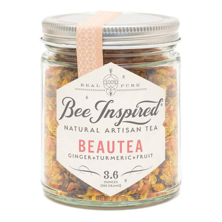 Bee Inspired - Wholesale Loose Tea - BeauTea | Ginger + Turmeric Tea for Skin and Gut Health