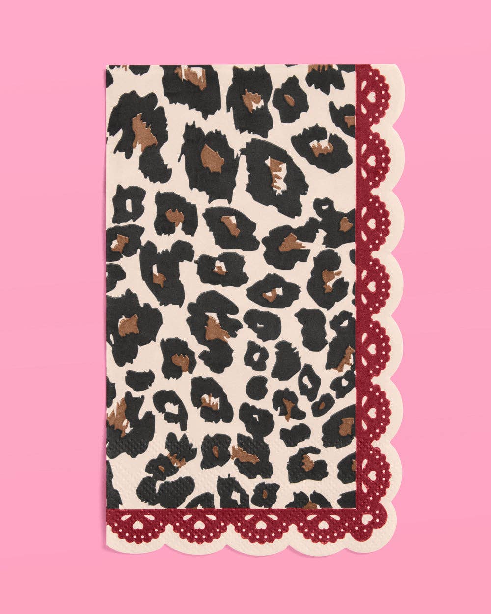 xo, Fetti - Wholesale Disposable Napkin - Wild Thing Napkins - 25 paper napkins, cheetah, safari, Vday2