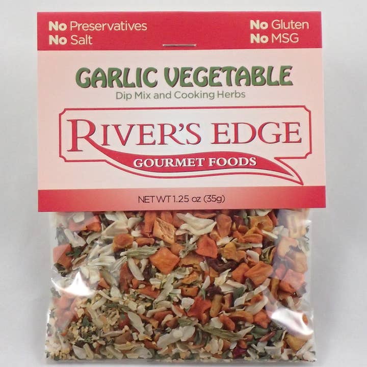 Garlic Vegetable Dip Mix for wholesale by River's Edge Gourmet Foods