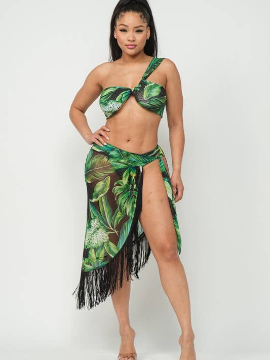 Ensemble de bikini avec jupe couvrante pour la vente par Belita Collection
