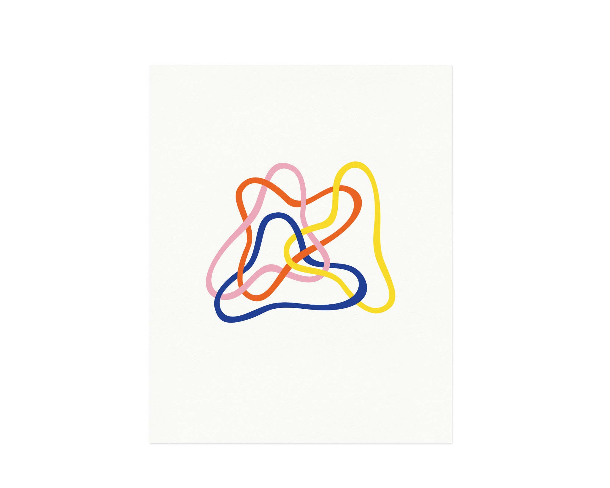 My Darlin' - Wholesale Art Print - Tangled • Graphic Tangled Abstract Shapes Giclée Art Print1