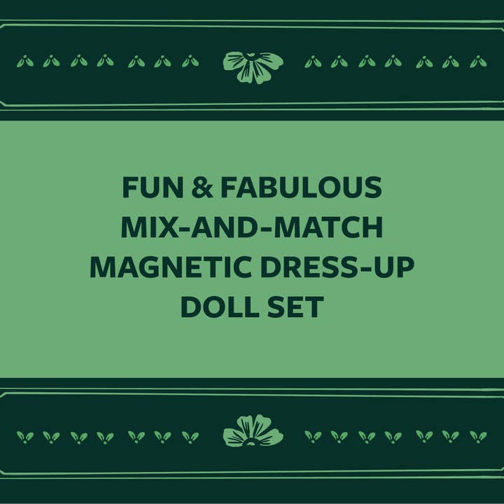 Chronicle Books - Wholesale Magnet - Fearless Fashion Magnetic Dolls12