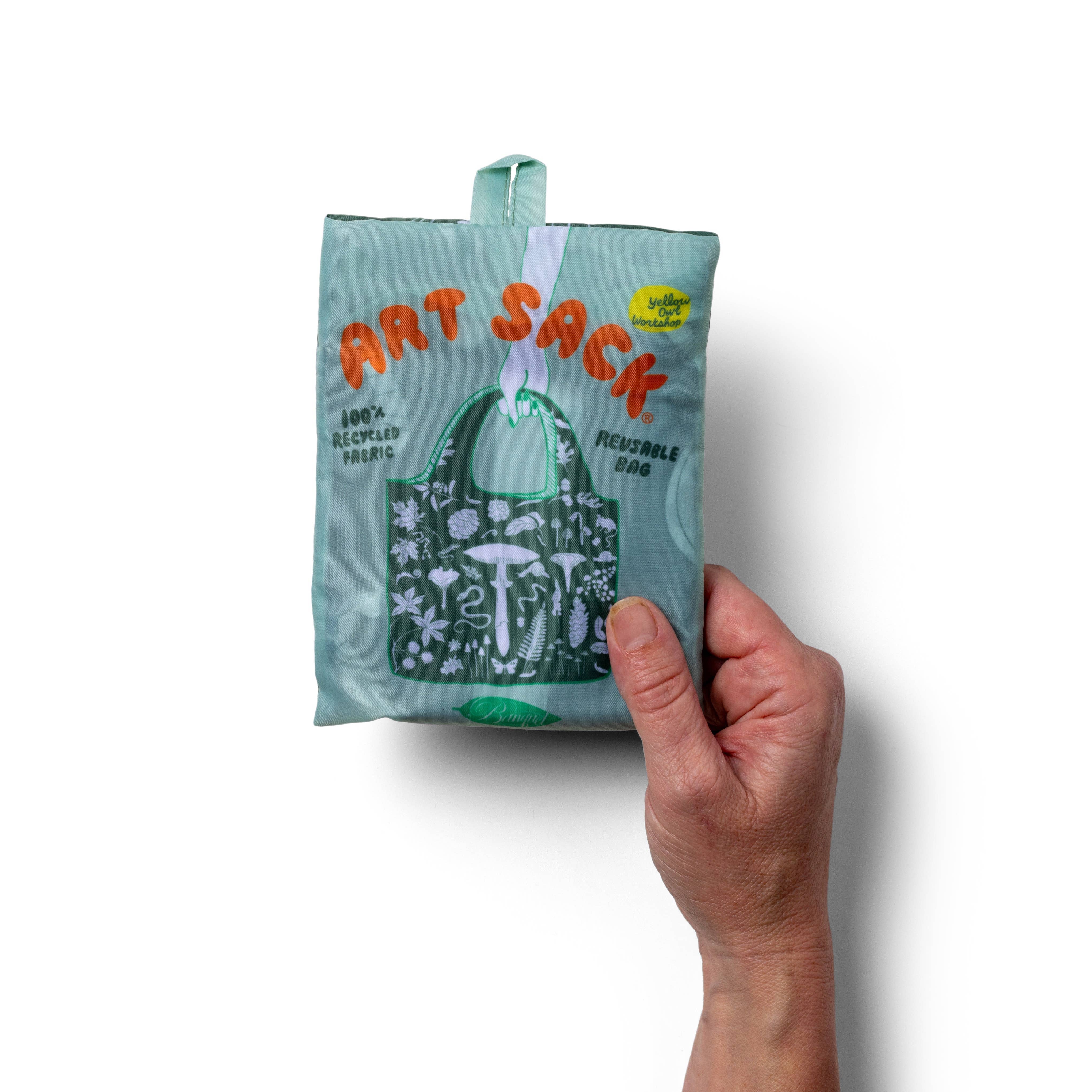 Yellow Owl Workshop – Großhandel Tragetasche – Damen – Forest Art Sack® von Banquet Workshop – umweltfreundliche Outdoor-Einkaufstasche4