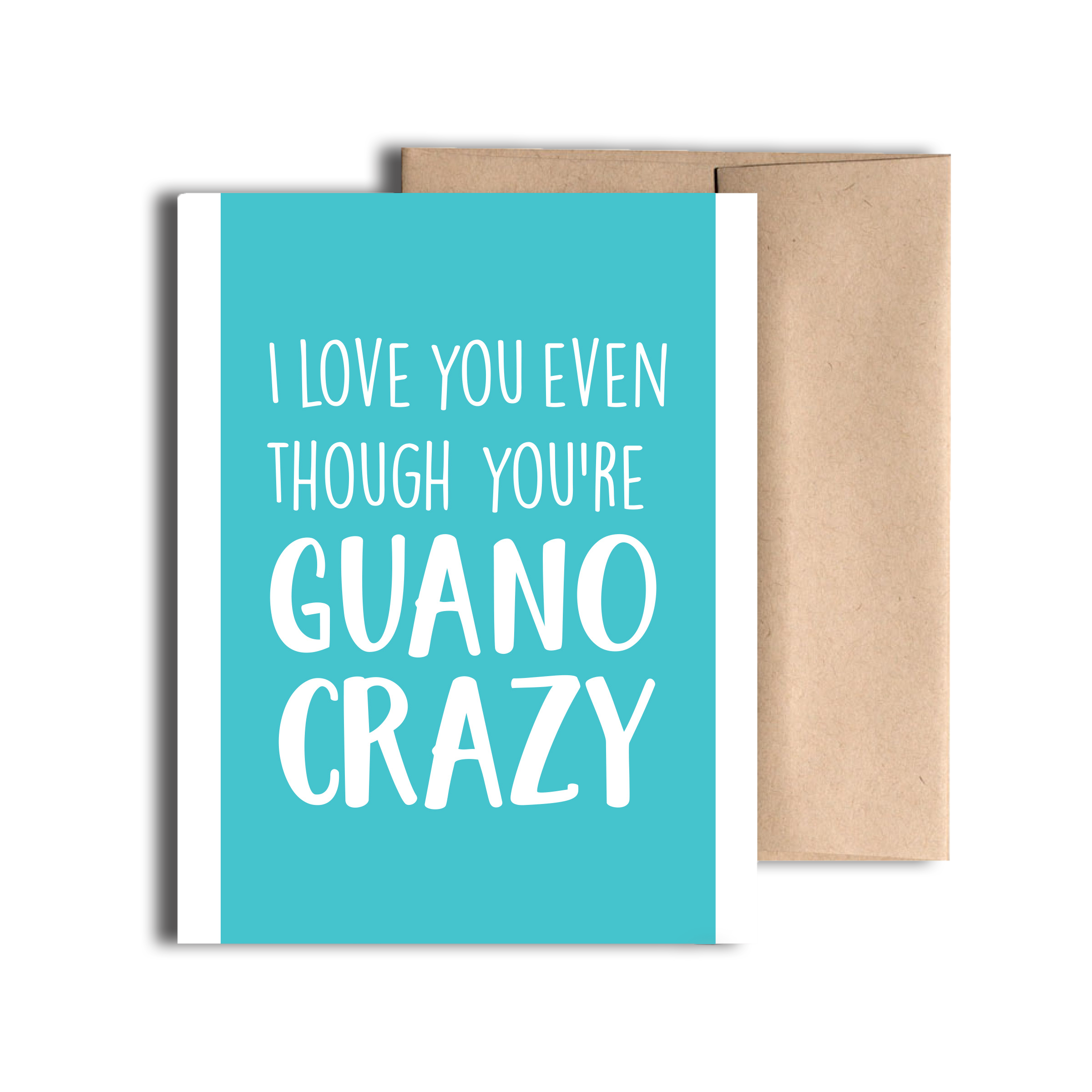 REMOVED BRAND - Wholesale Love Card - Guano Crazy Greeting Card0