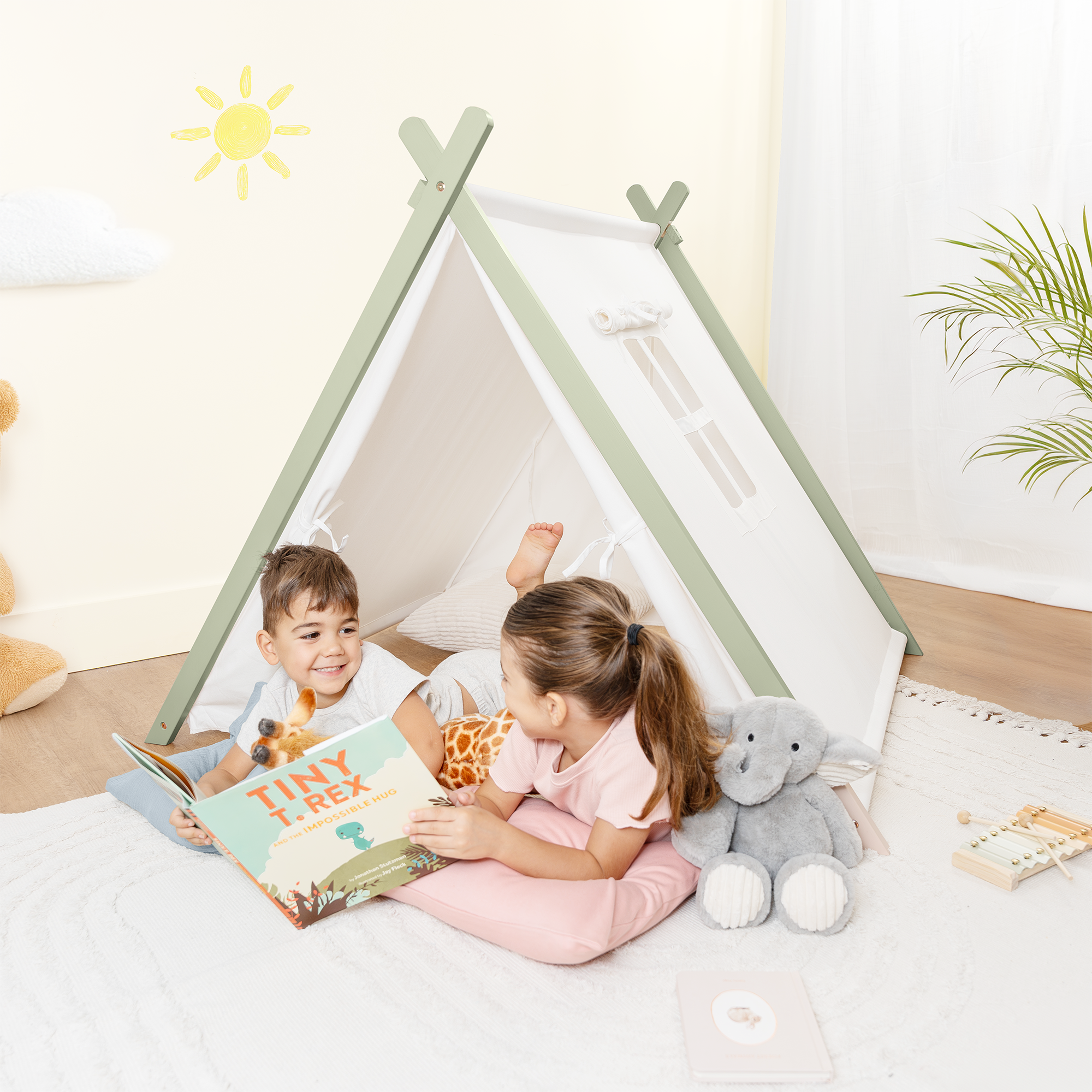 Comfy Cubs – wholesale Tält - Barn – Barnens lektält, inomhus lektält i canvas av Comfy Cubs14