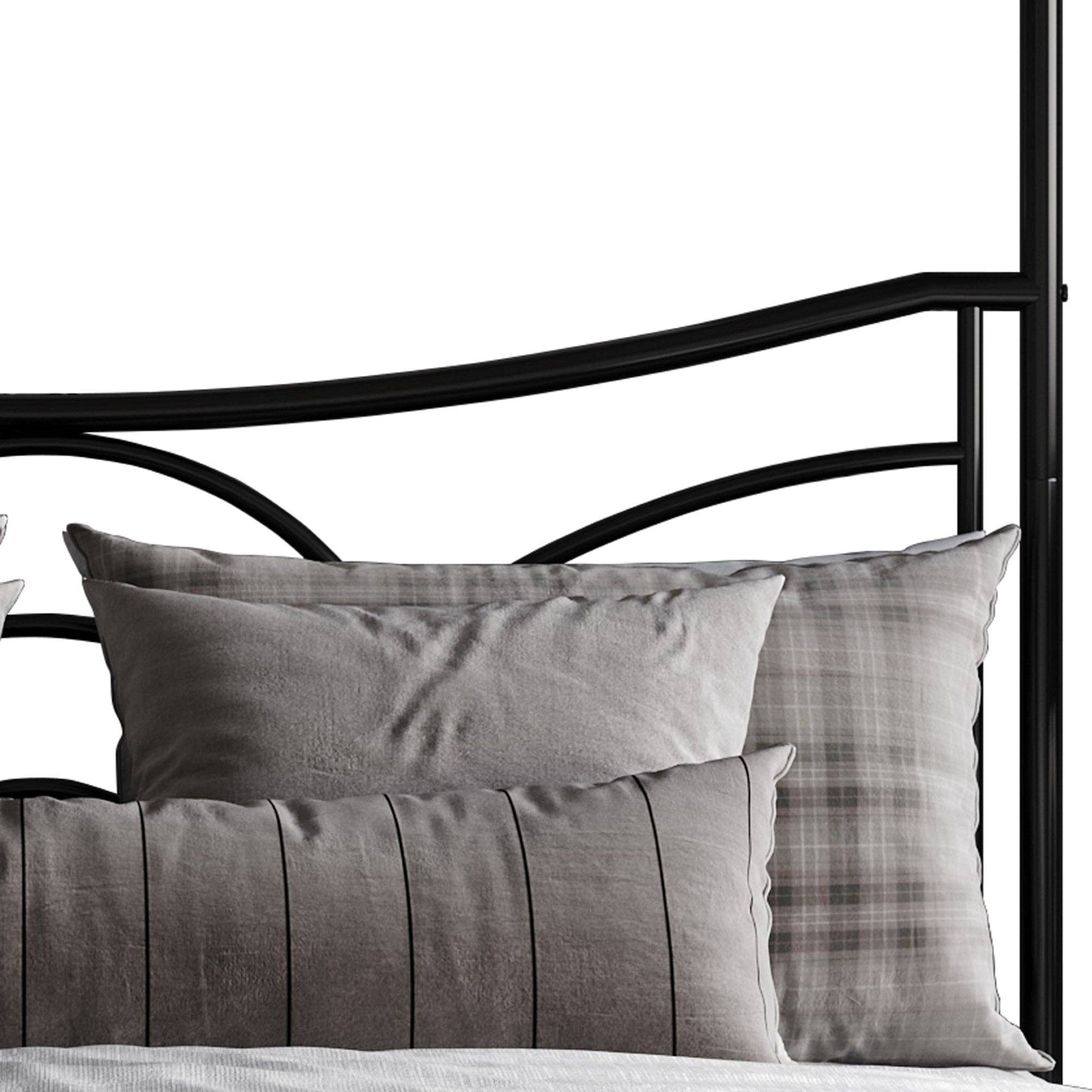 Home Design - Wholesale Bed - Home Design Denver Metal Canopy Bed Frame For Adult31