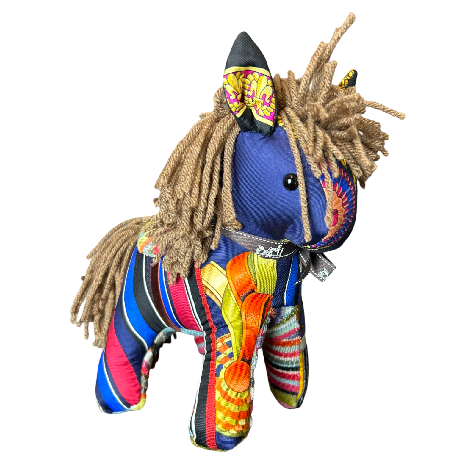 Vintage Luxe Up - Wholesale Decorative figurine - Rubans du Cheval Vintage Silk Scarf Noble Pony2