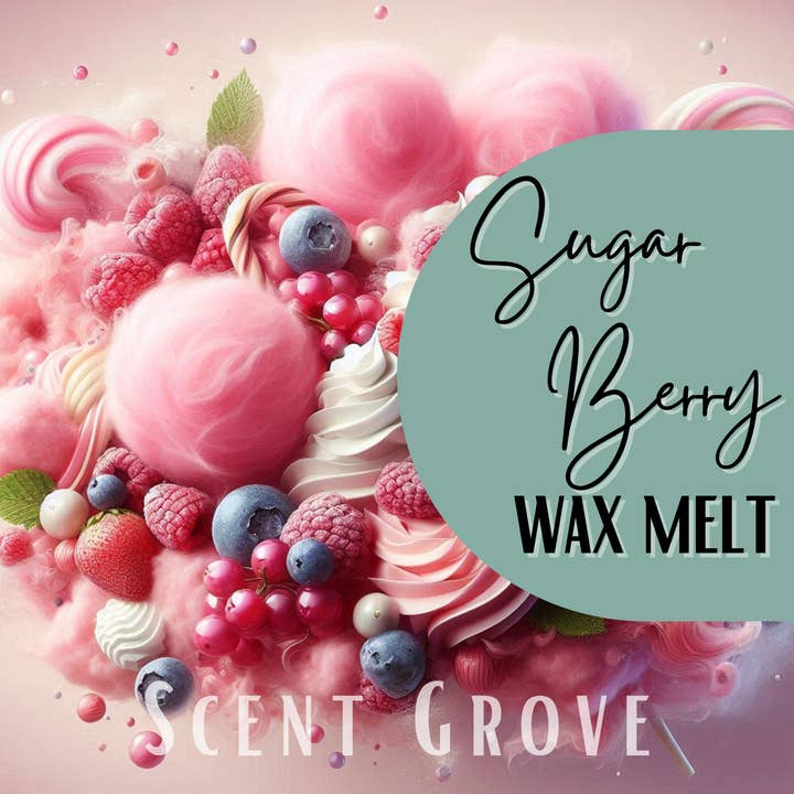 Sugar Berry scented soy wax melt for wholesale by Scent Grove