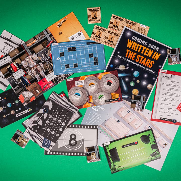 Professor Puzzle – wholesale Card game – Escape from the Movie Studio5