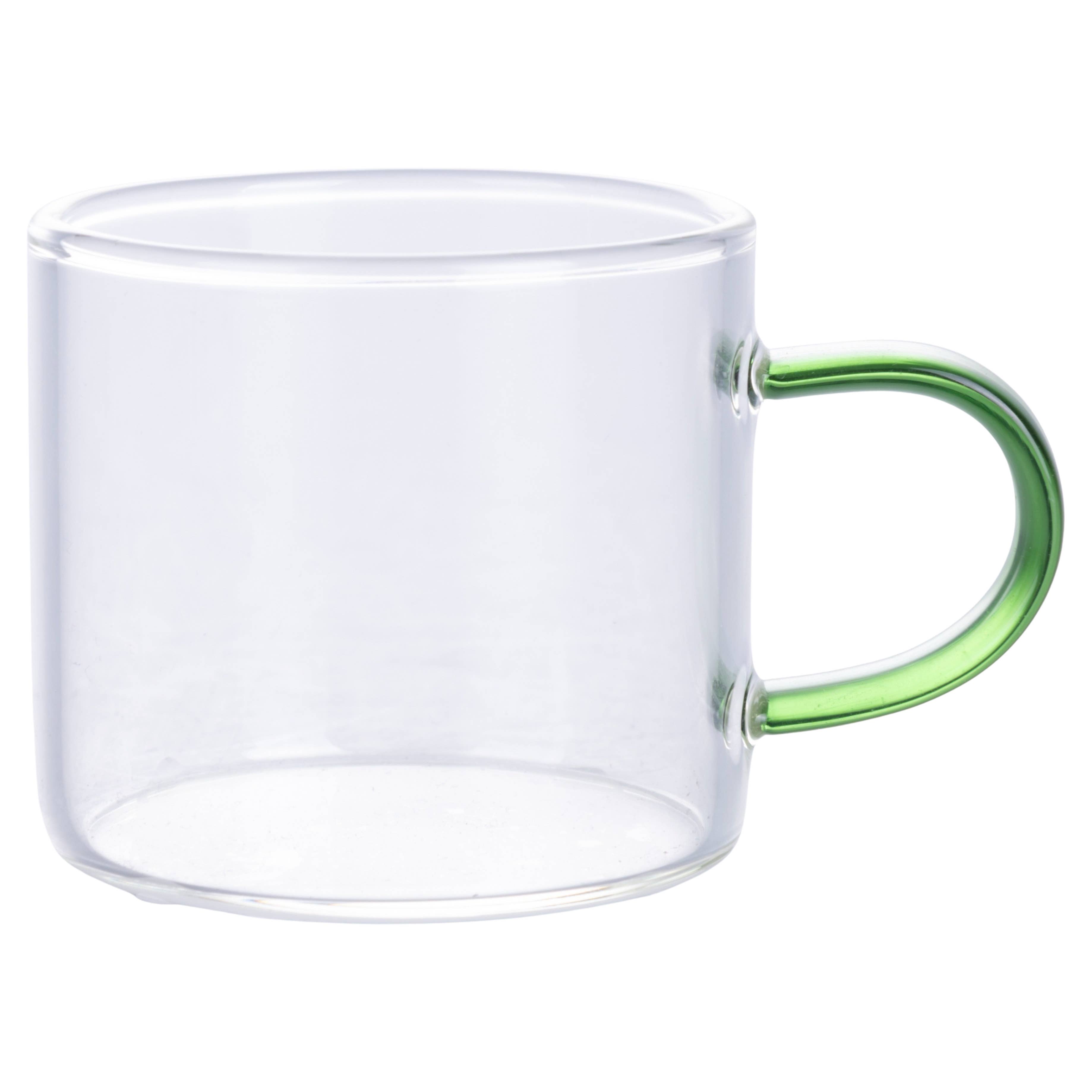 VdE Tivoli 1996 – Großhandel Trinkglas/Tasse – KAFFEEGLAS BOROSILIKAT MIT GRIFF 90ML 4FACH SORTIERT4