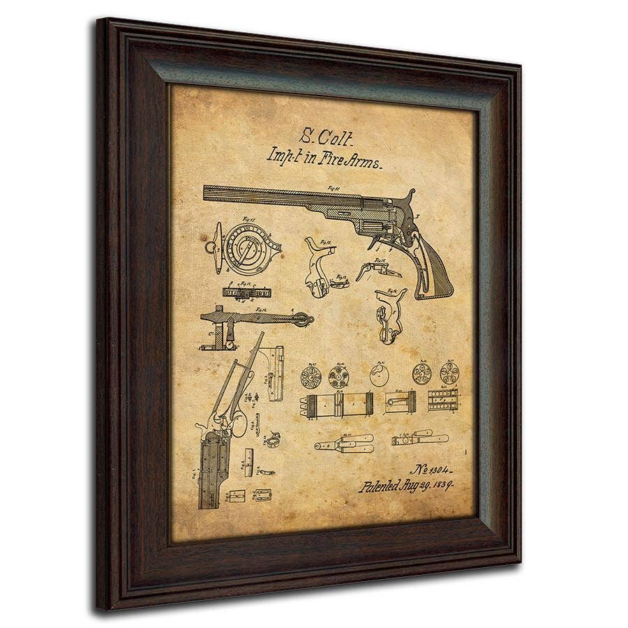 Personal Prints - Wholesale Art Print - Firearm Guns - Patent Art6