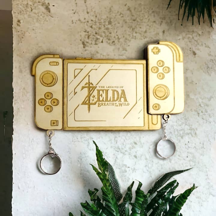 Studio Rima - Venta al por mayor Llavero - Unisex - Llavero magnético de pared para Nintendo Switch, soporte para llavero3