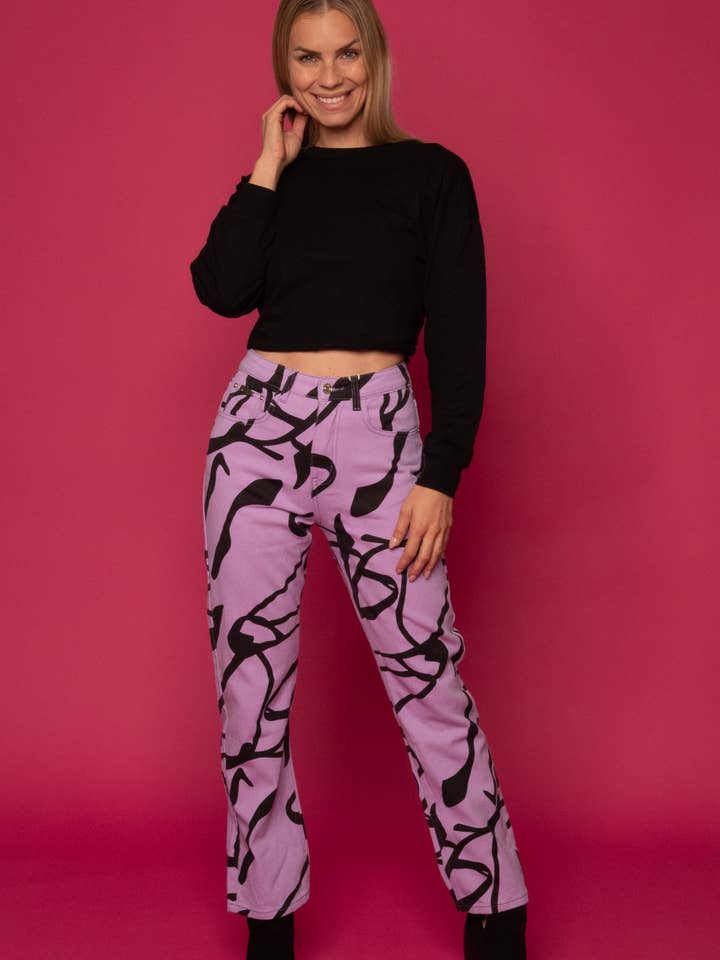 Bedruckte Hosen für den Großhandel von Dreamer Jeans