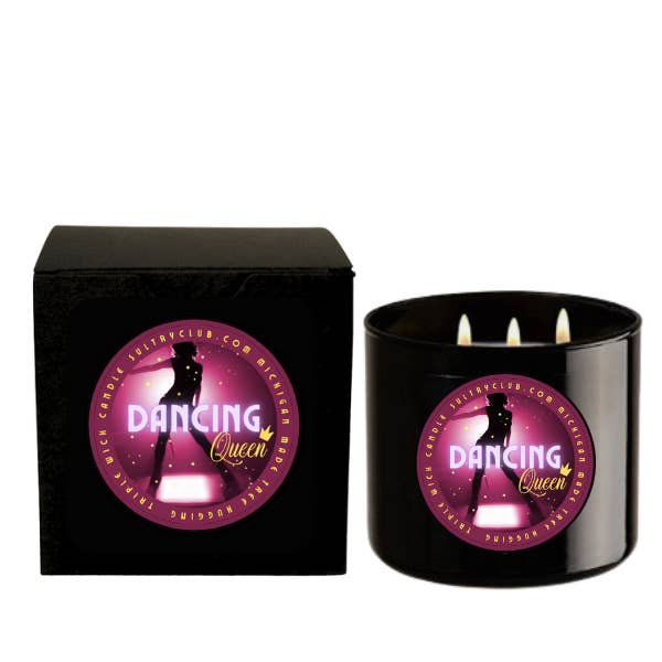 Dancing Queen Vegan Candle for wholesale by SULTRY CLUB CANDLES