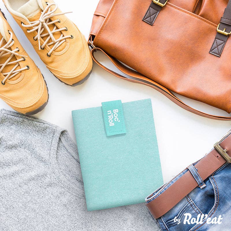 Brotzeit - Vendita all'ingrosso Involucro/sacchetto per alimenti - Roll'eat Boc`n`Roll NATURE Sandwich Wrap involucro per snack lavabile sacchetto per il pane2