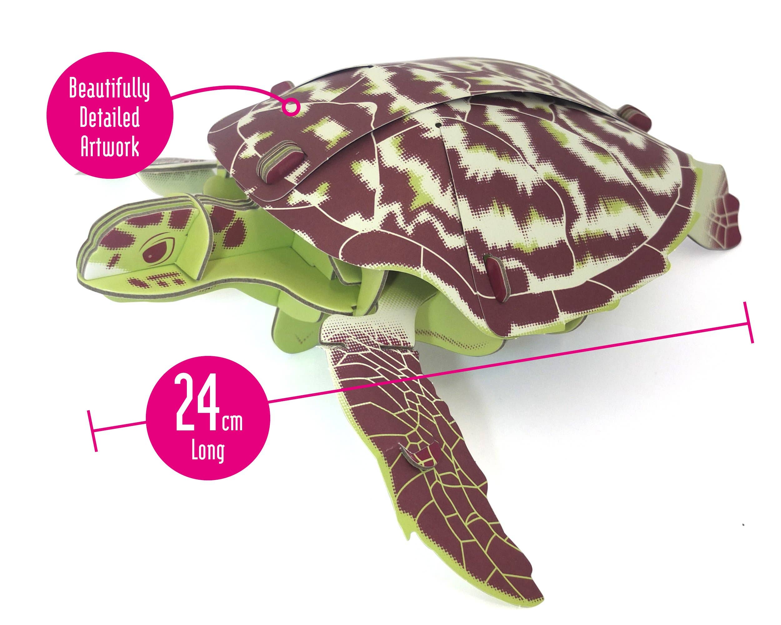 Build Your Own - Wholesale DIY Craft Kit - Kids - Build Your Own Hawksbill Turtle - Eco-Friendly Craft Kit3
