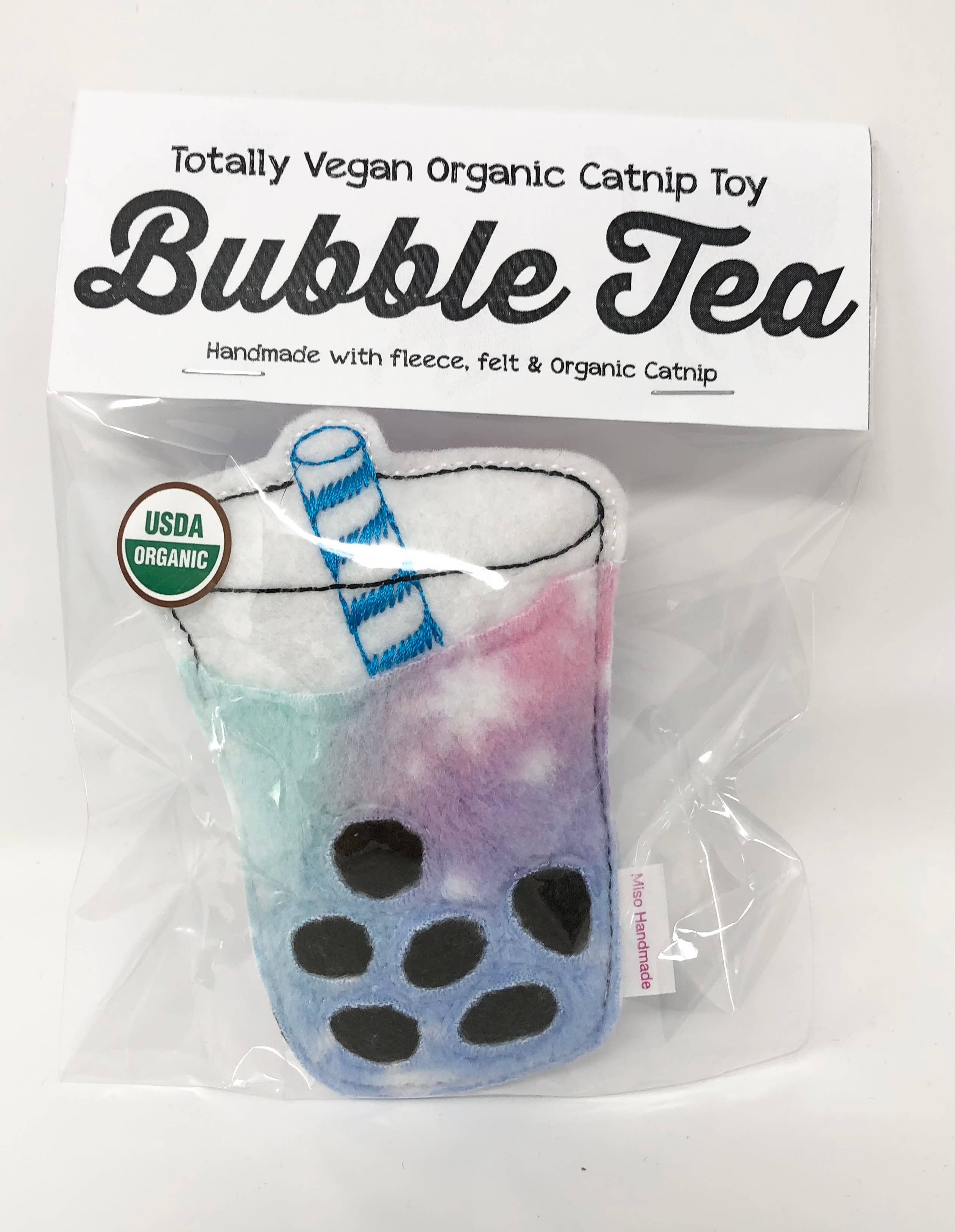 Miso Handmade - Wholesale Pet Toy - Cat - Catnip Bubble Tea Toy2