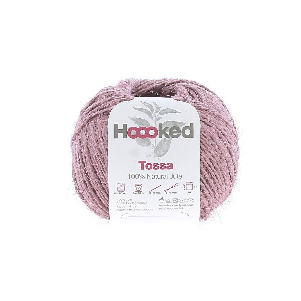 Hoooked Yarns - Wholesale Yarn - Jute Tossa 50g10