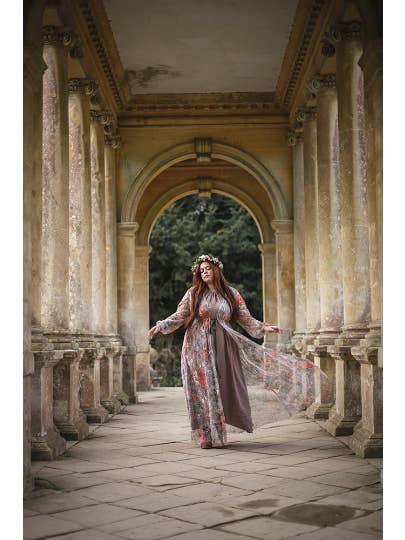 Costurero Real - Wholesale Costume - Women's - Lace Overdress Bridgerton inspired costume surcoat medieval8