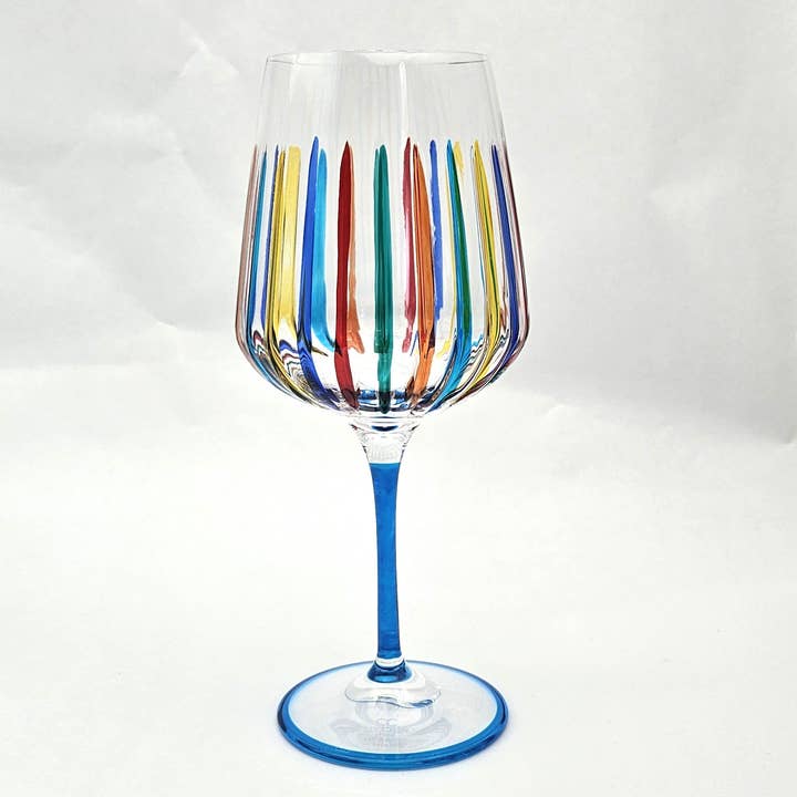 Alice Sturzinger LLC - Wholesale Cocktail/Liquor Glass - Timeless Multi Spritz Glass - Ventian Glass1