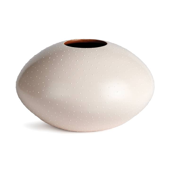 Keyla Vase Medium White for wholesale by Napa Home & Garden
