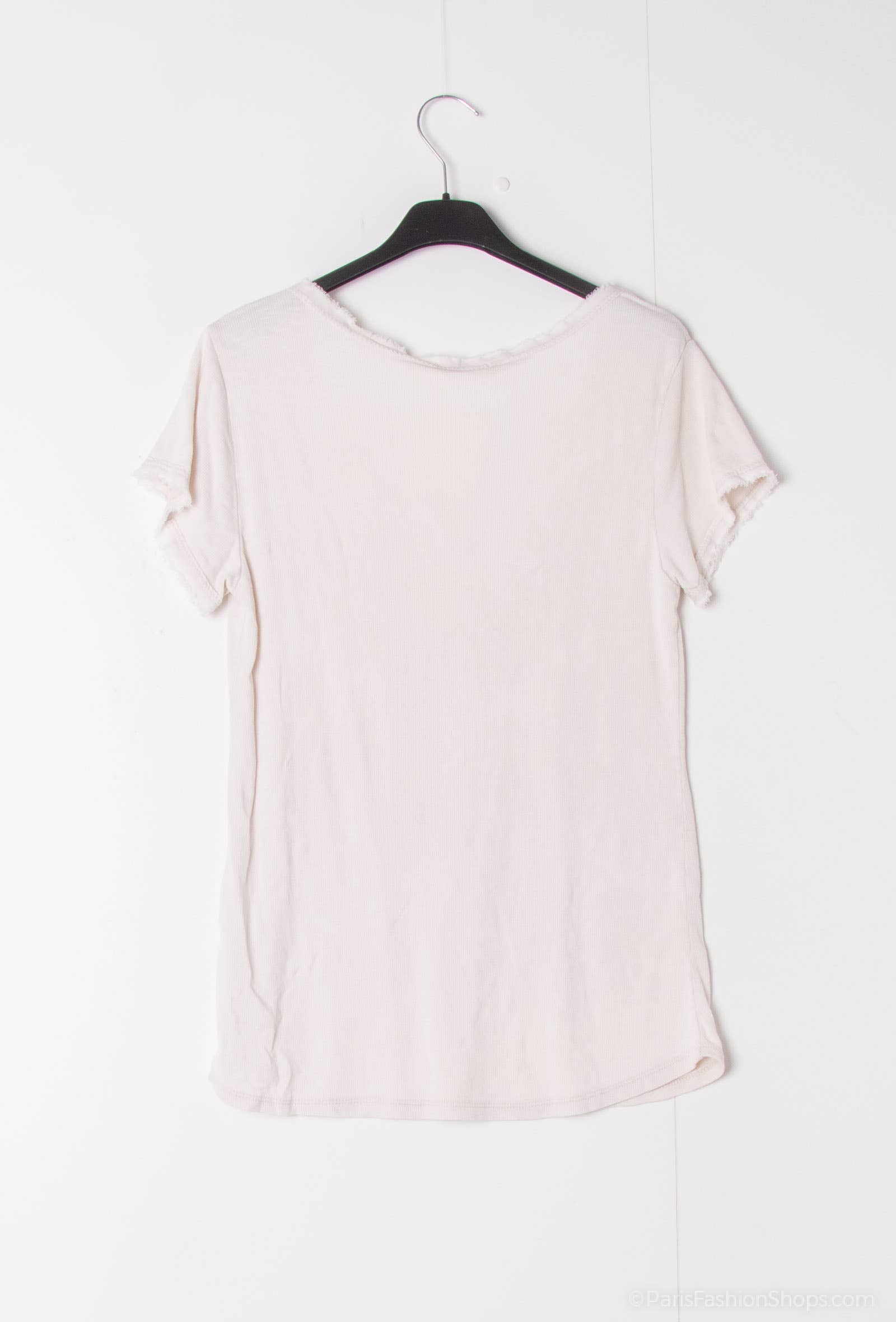 Pépouz' Paris - Wholesale T-Shirt - Women's - Washed cotton short-sleeve T-shirt PT25046