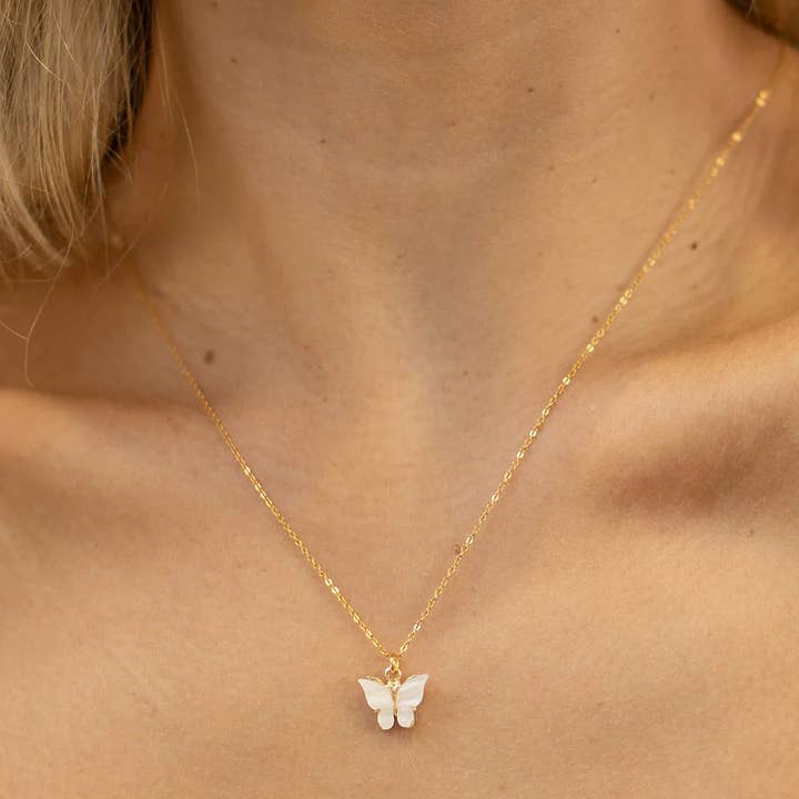 Brenda Grands Jewelry - Wholesale Pendant/Charm Necklace - Butterfly Necklace