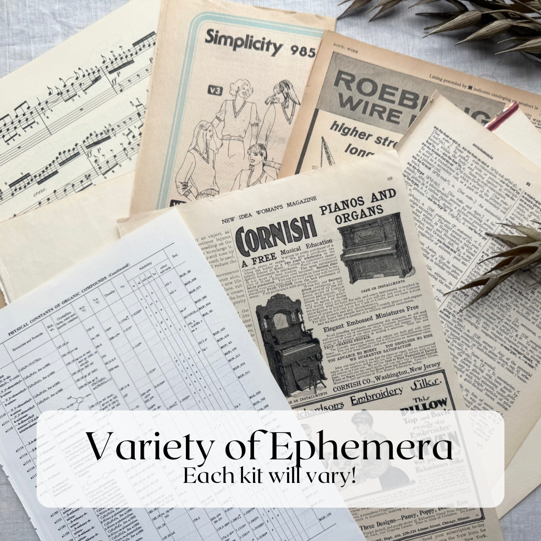 A House of Books - Wholesale Journal/Diary - Junk Journal Kit for Modern Junk Journaling7