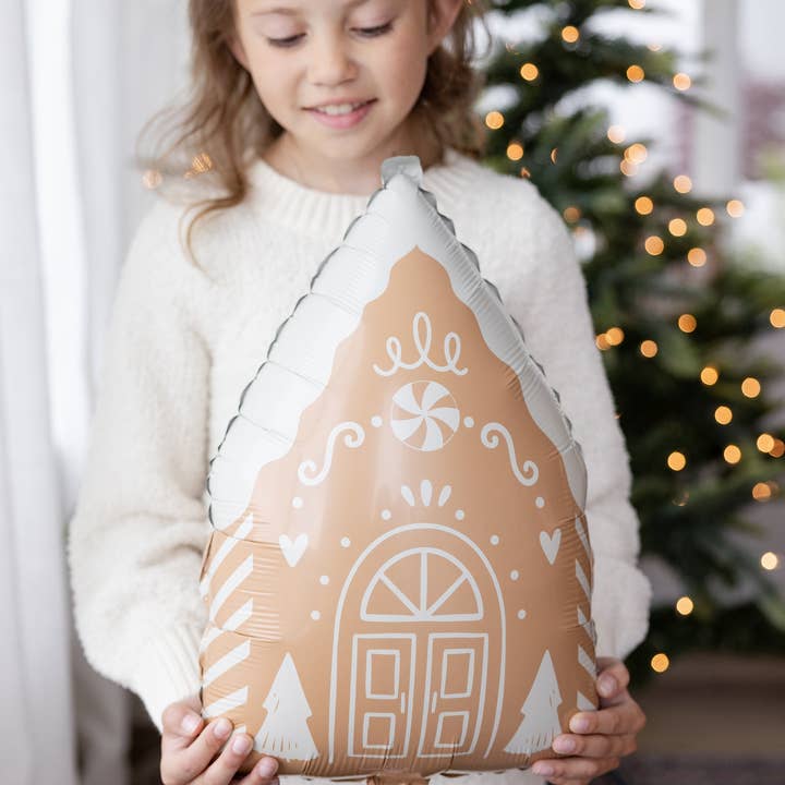My Mind’s Eye - Wholesale Balloon - GBD1116 - Gingerbread House Balloon