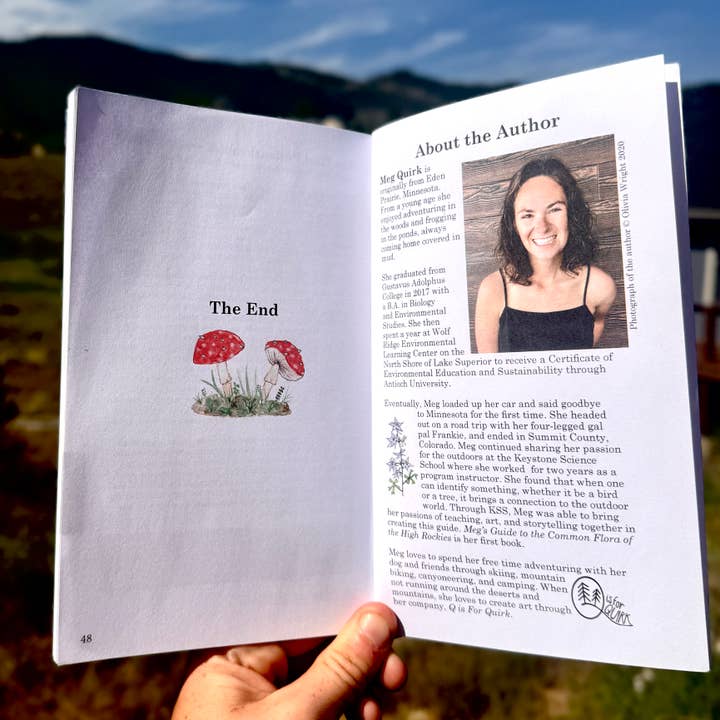 Quirks of Art co. - Wholesale Nature & Outdoors Book - Meg's Guide to the Common Flora of the High Rockies3