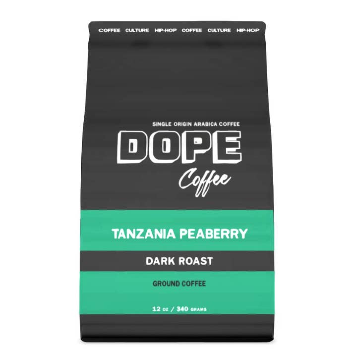 Tanzania Peaberry Ground Coffee for wholesale by Dope Coffee