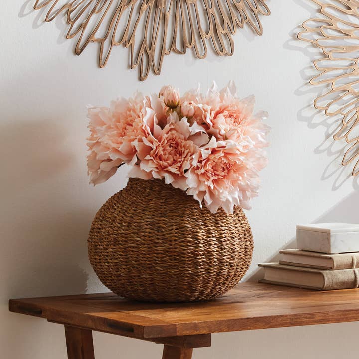 Dahlia Stem 21.5" Pink for wholesale on Faire2