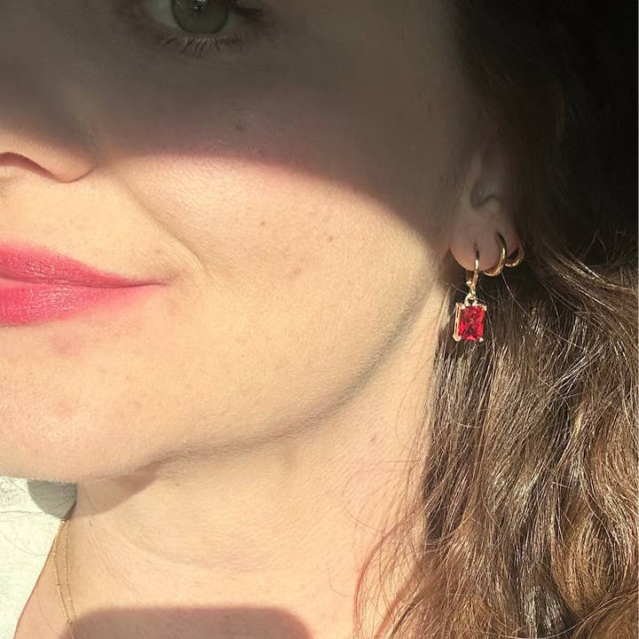 DRIP JEWELRY - Wholesale Dangle Earrings - MINI Rec Drop Earrings4