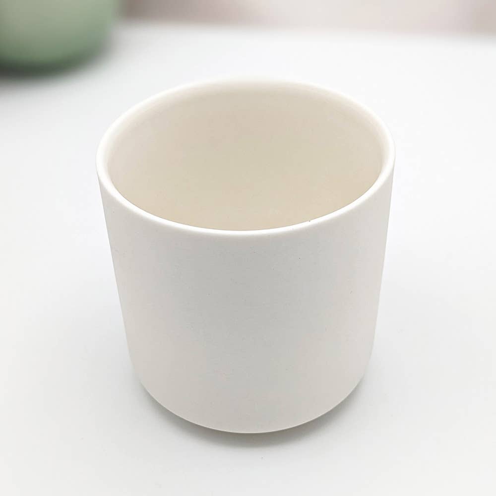Propos'Nature - Wholesale Candle Holder - White Ceramic Candle Glass - 200ml2
