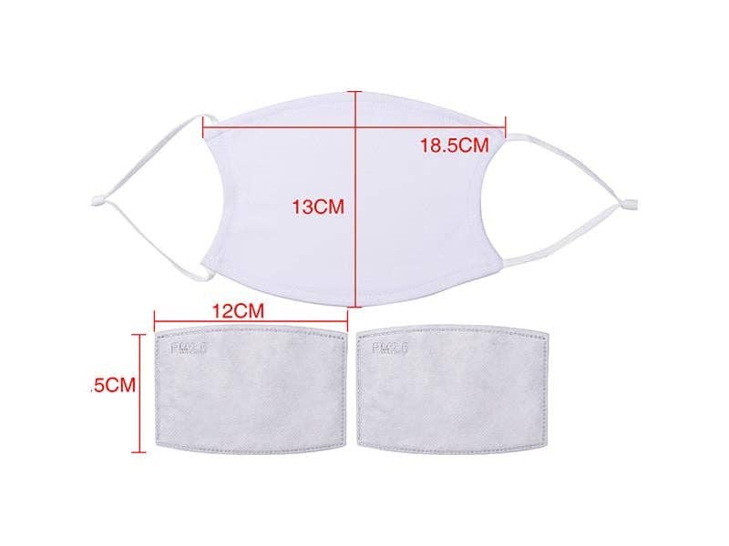 Monogramonline Inc. - Wholesale Protective Face Mask/Shield - Photo Personalized Face Mask | Upload Your Photo, Logo or Any Design9