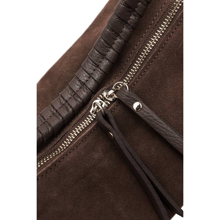 Cherry Paris - Wholesale Shoulder Bag - Women's - NADINE SUEDE Bag - 41659