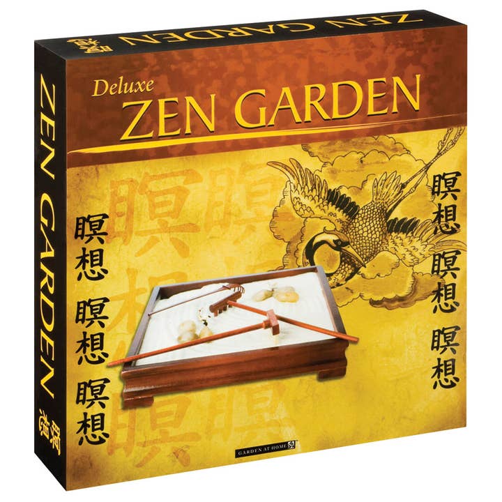 Toysmith - Wholesale Decorative Tabletop Object - Deluxe Zen Garden, Stress Relief, Desktop Toy