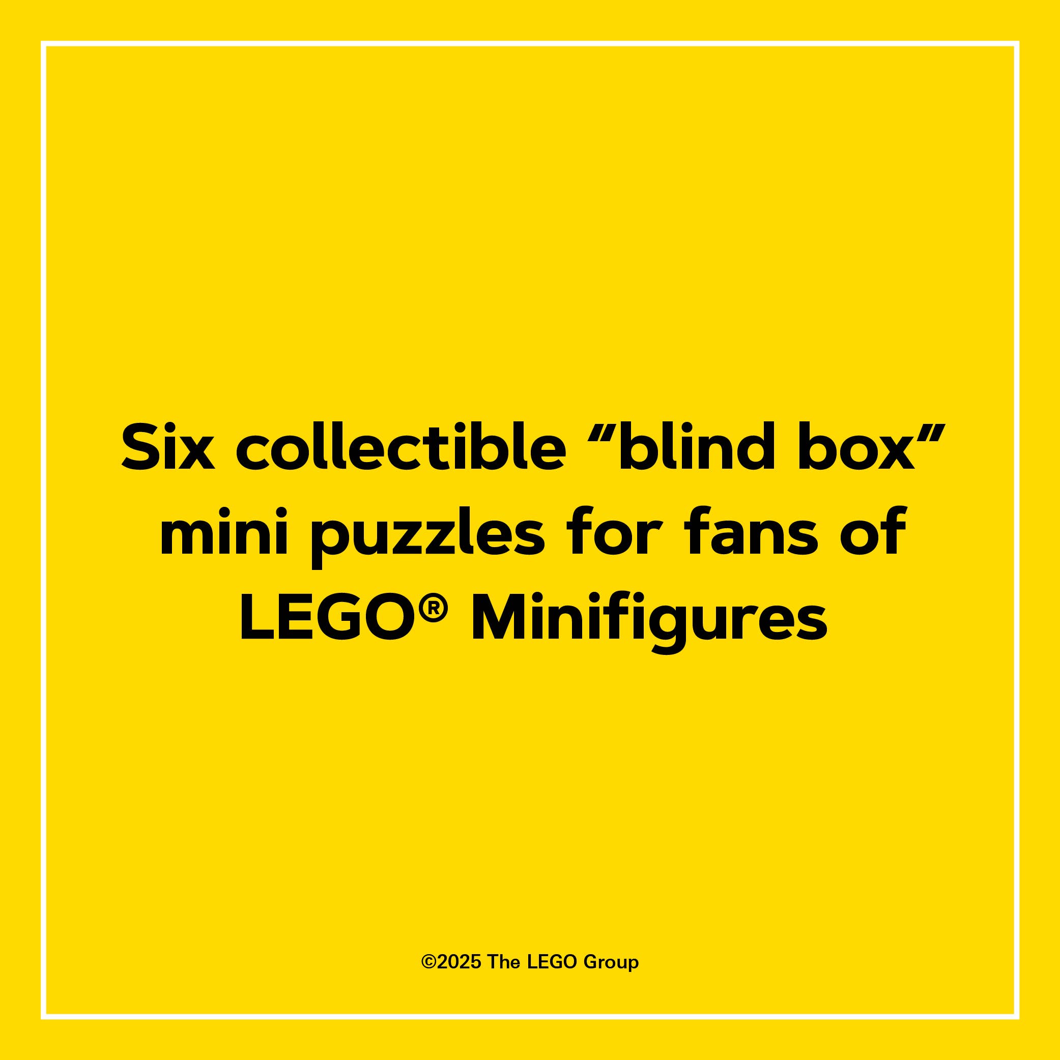 Chronicle Books - Wholesale Puzzle - Adult - LEGO Mystery Minifigure Mini Puzzle (Christmas Edition) 12-Copy CDU7