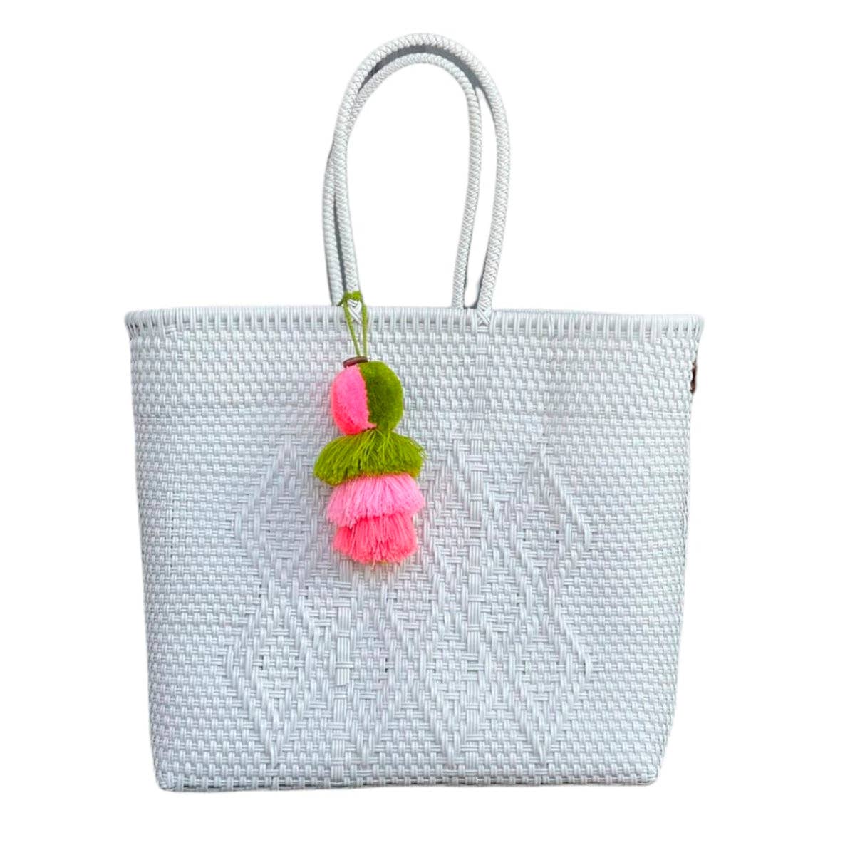 Squeeze De Citron – wholesale Tote bag – Women's – Cocoles All White Citron Tote2