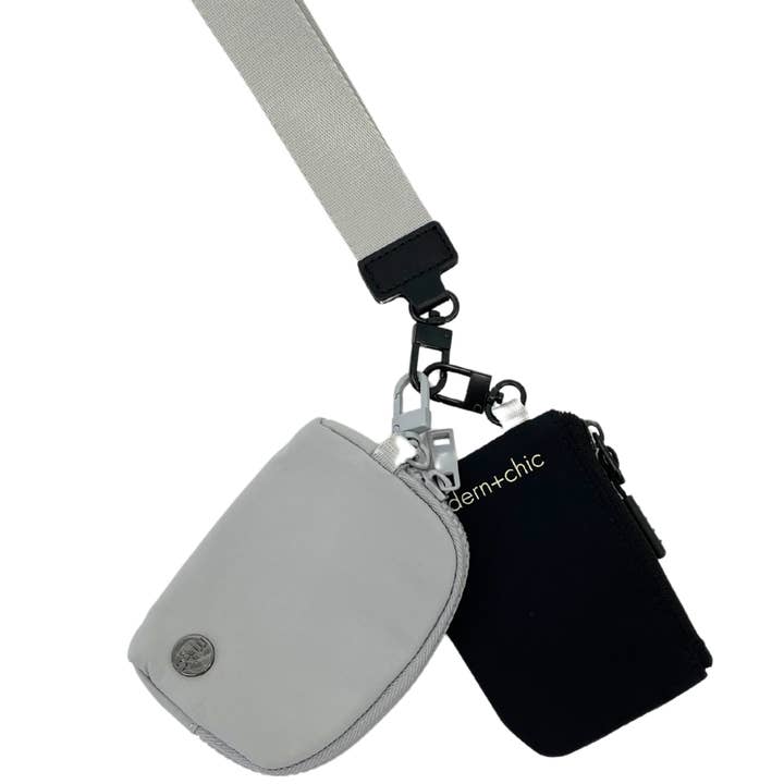 modern and chic - Wholesale Wristlet - Kyleigh Dual Pouch Wristlet Wallet1