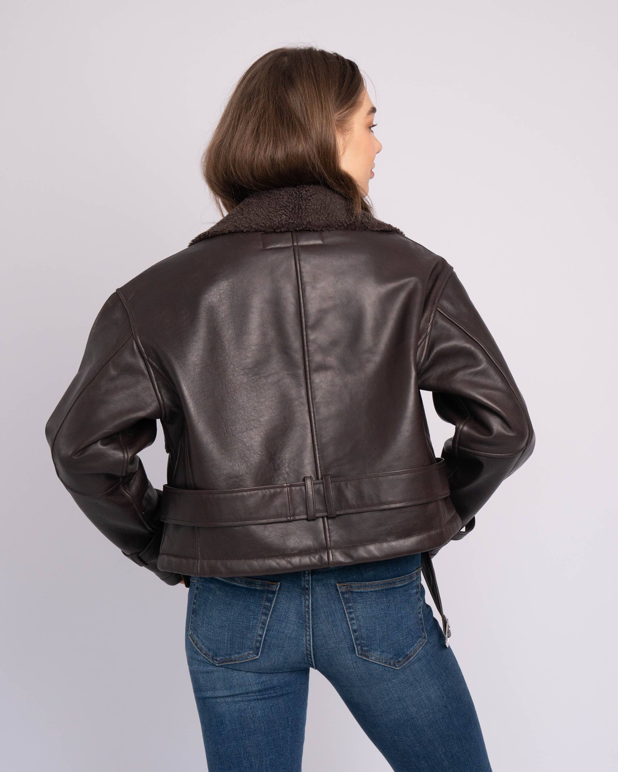 Amsterdam Heritage Leather Belts, Bags, Jackets & Apparel - Wholesale Leather Jacket - Women's - Alaska | Leather Bomber Jacket7