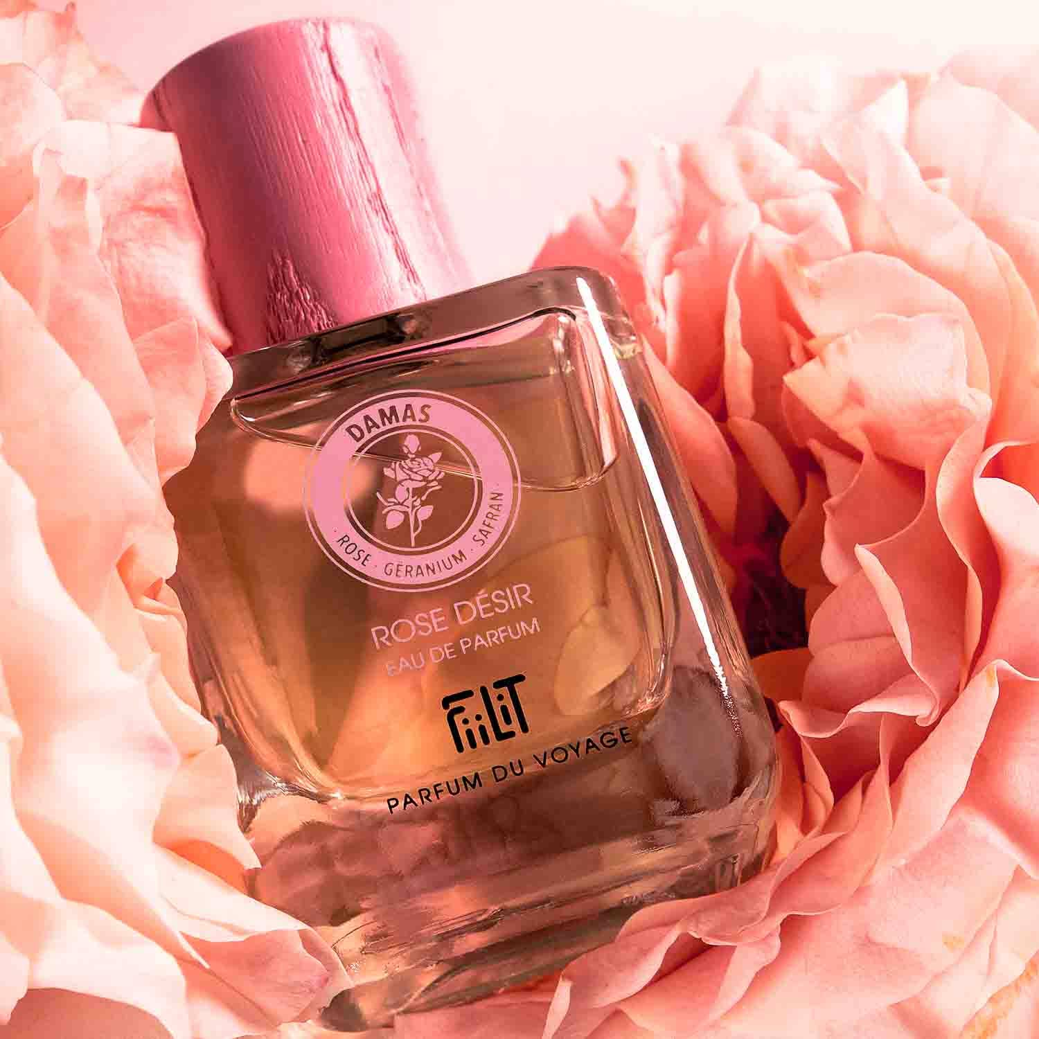 FiiLiT Parfum du voyage - Vendita all'ingrosso Profumi/Eau de toilette - ROSE DÉSIR DAMAS Eau de Parfum4