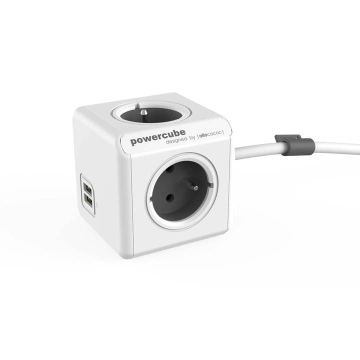 Powercubes - Wholesale Power Adapter - PowerCube Extended Duo USB2