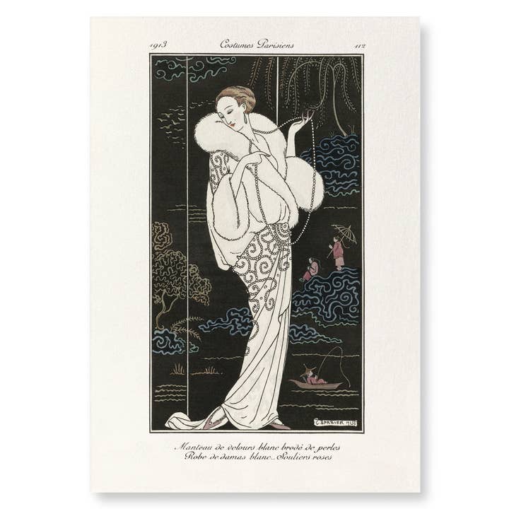 JOURNAL DES DAMES 112 (1913): Stampa artistica vintage per la vendita all'ingrosso da parte di Ezen Trade