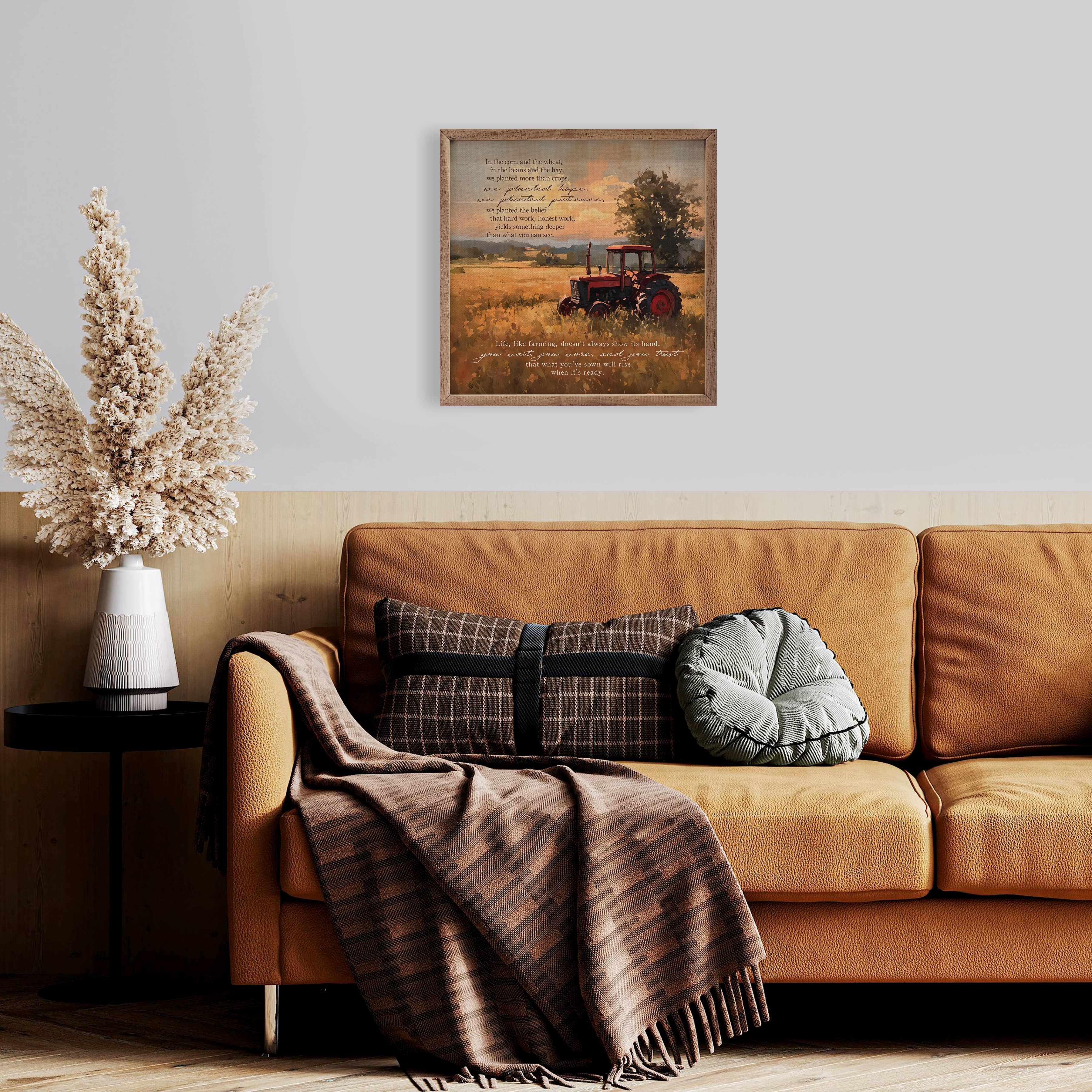 Kendrick Home - Wholesale Wood Wall Art - We Planted Hope2