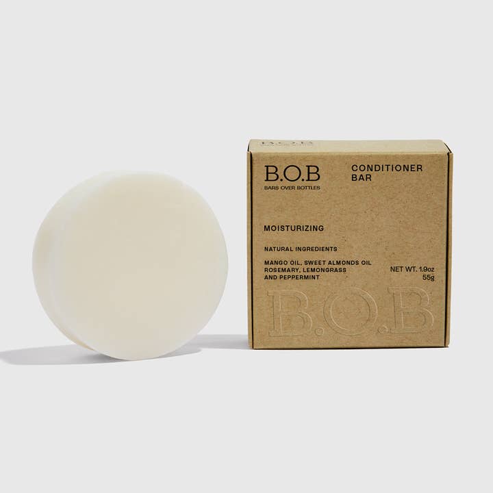 Moisturizing Conditioner Bar | Vegan | Plastic-free for wholesale by B.O.B Bars Over Bottles