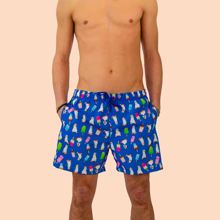 Men's Swimwear PENGUINS for wholesale by #MAISENZA