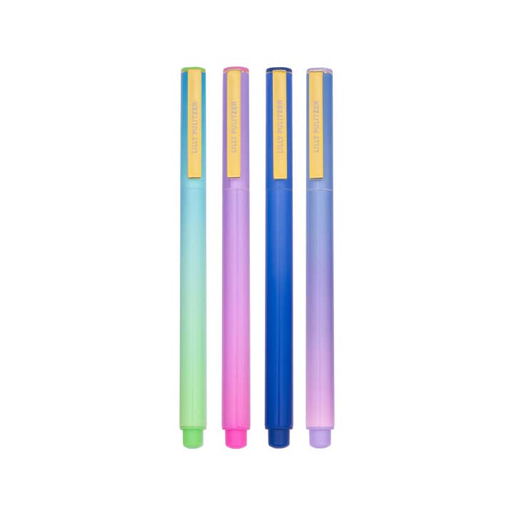 Lilly Pulitzer by Lifeguard Press - Wholesale Pen - Felt Tip Pen Set, Assorted Ombre