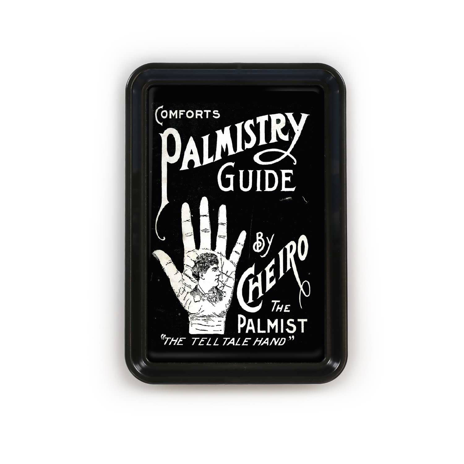 Lucy Lu Designs - Wholesale Decorative Tray - Palmistry Hand Guide Spell Magic Love Classic Tray1